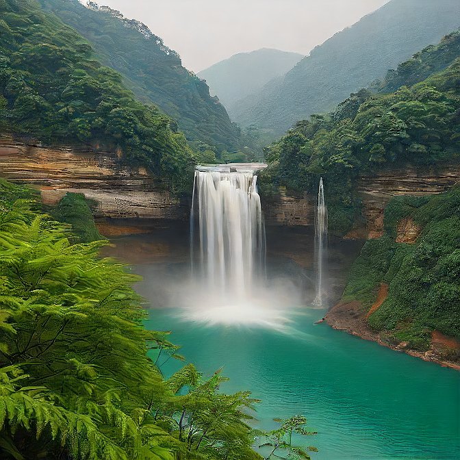 Shifen Waterfall